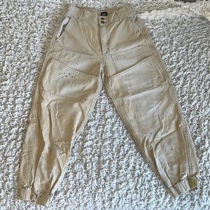 BDG cargo paint splotched pants